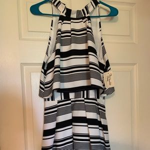 Black and white dress. Size small